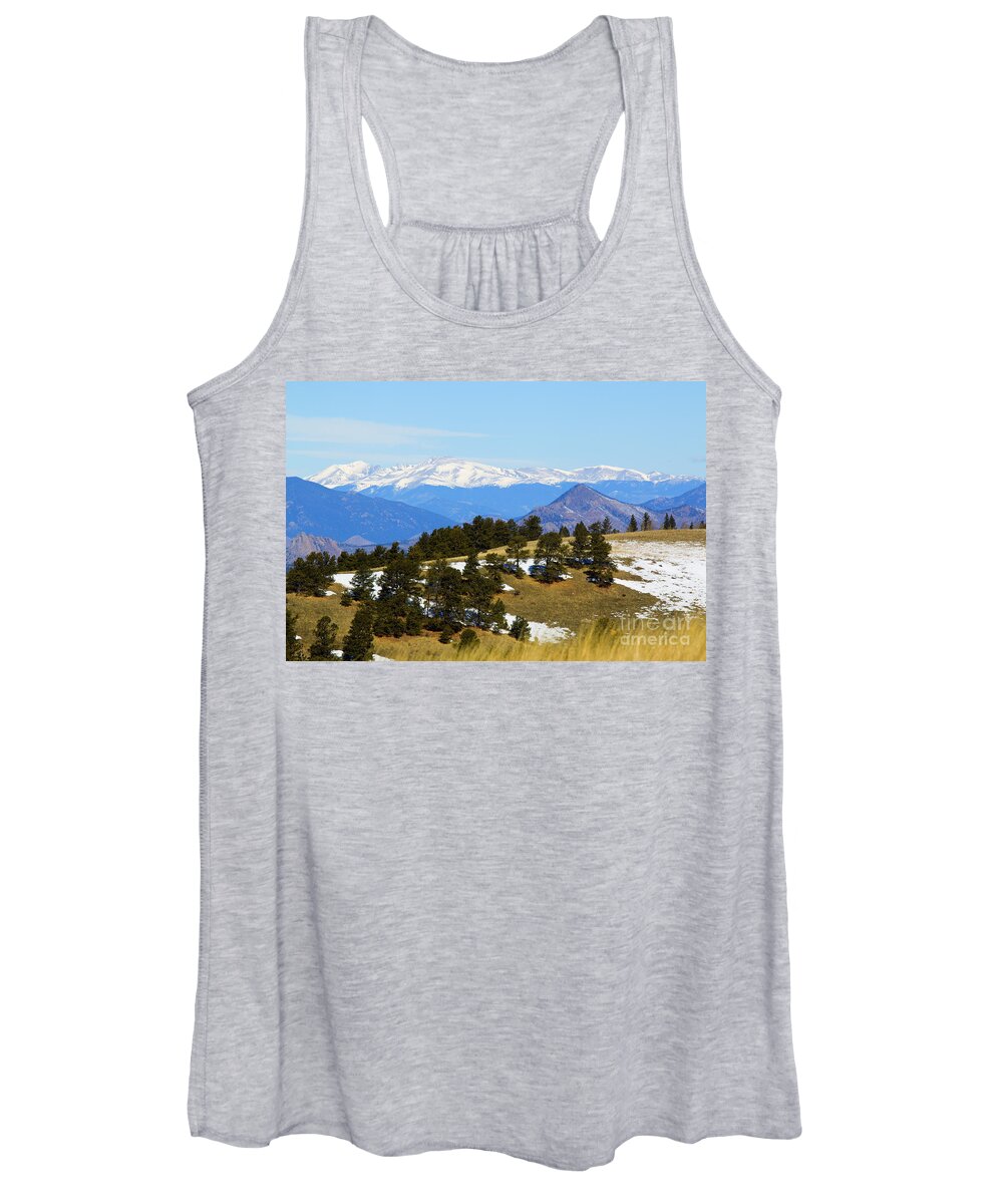 Mosquito Range Women's Tank Top featuring the photograph Mosquito Range Mountains by Steven Krull