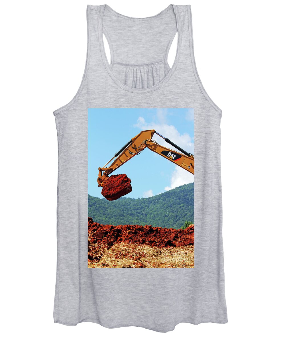 Moving Mountains Women's Tank Top featuring the photograph Moving Mountains by Jennifer Robin