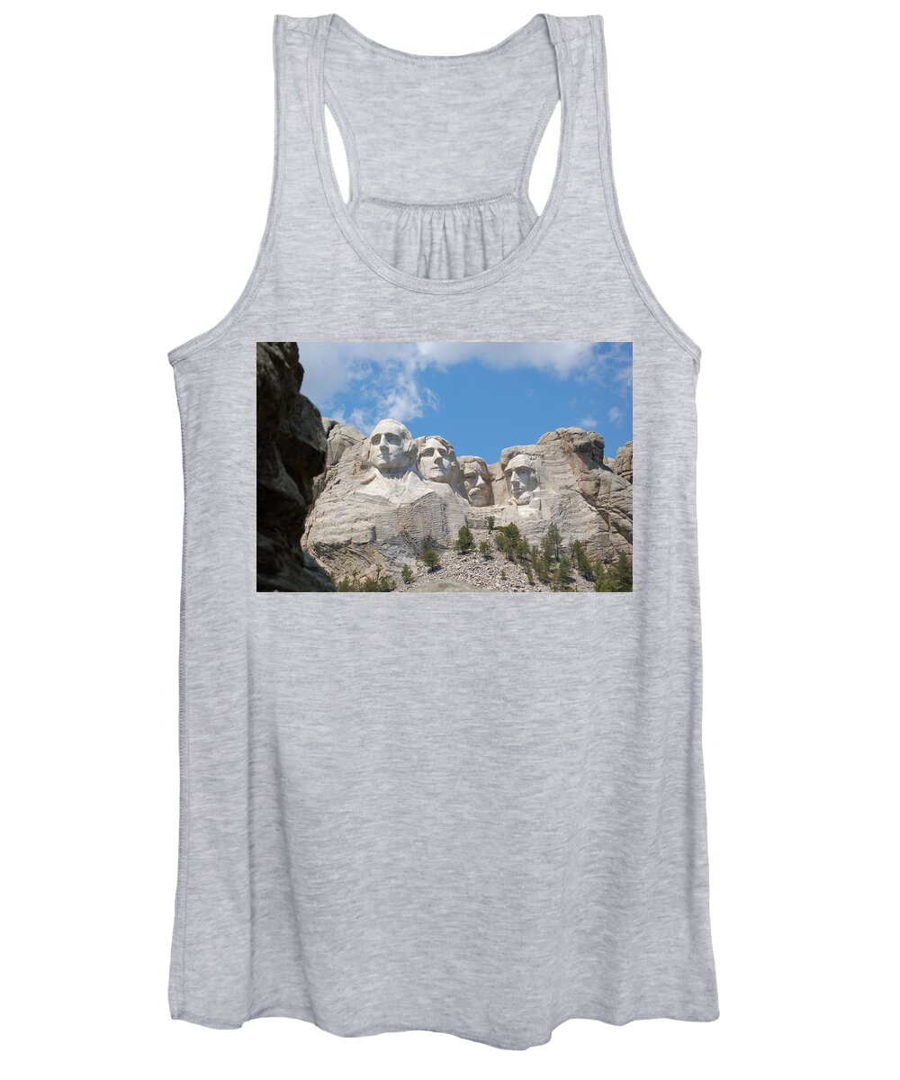 Mt. Rushmore Women's Tank Top featuring the photograph Mt. Rushmore by Jennifer Forsyth