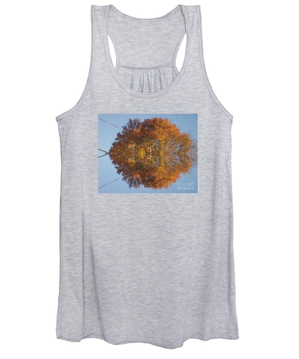Poconos Women's Tank Top featuring the photograph Nature Unleashed by Christina Verdgeline