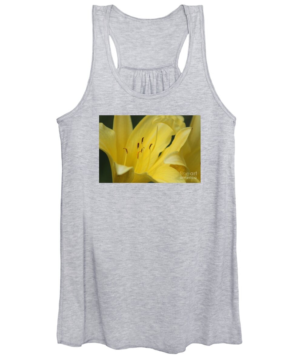 Yellow Women's Tank Top featuring the photograph Nature's Beauty 40 by Deena Withycombe