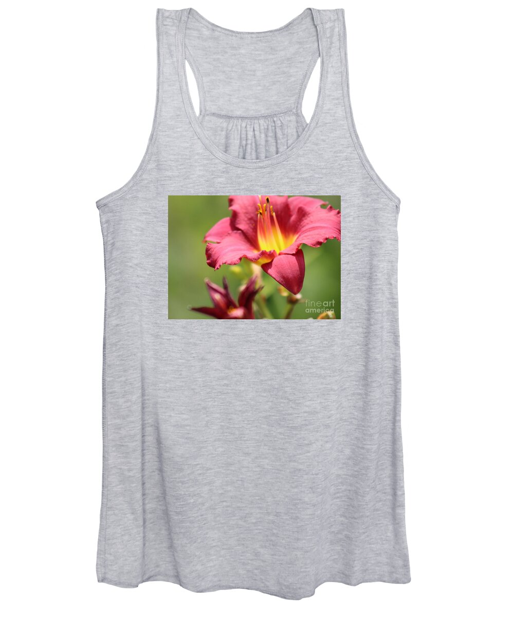 Yellow Women's Tank Top featuring the photograph Nature's Beauty 44 by Deena Withycombe