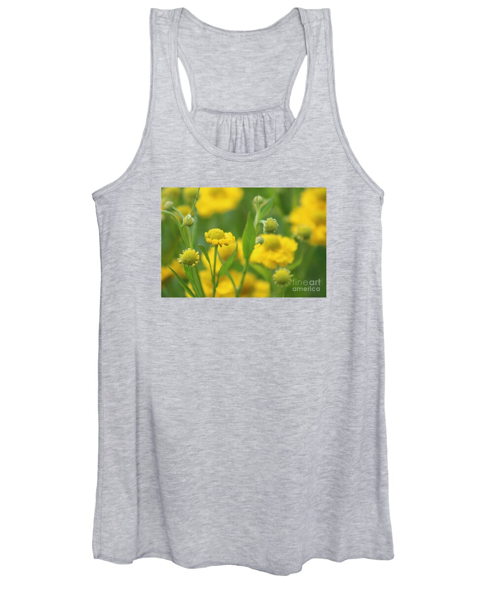 Yellow Women's Tank Top featuring the photograph Nature's Beauty 94 by Deena Withycombe