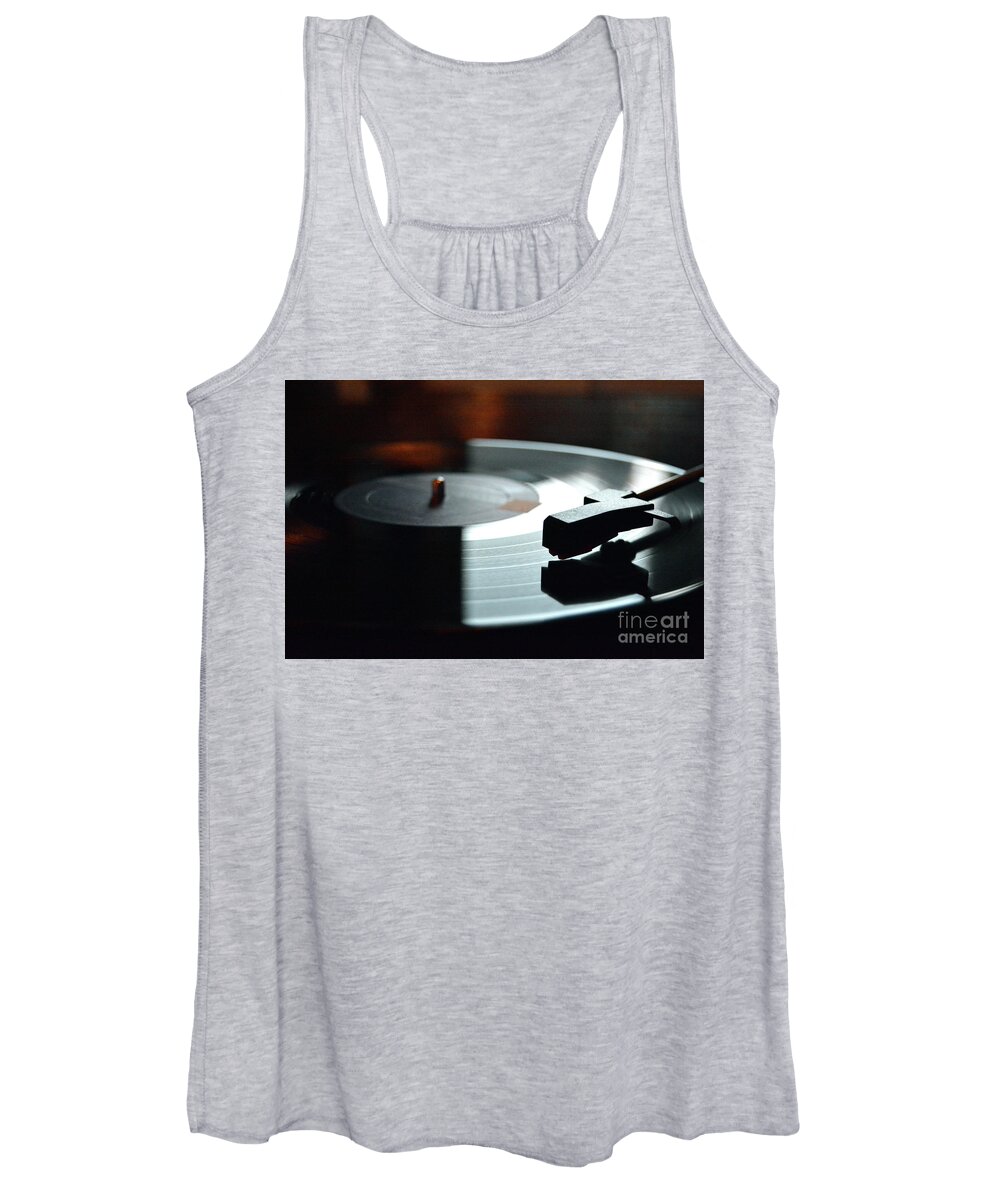 Music Women's Tank Top featuring the photograph Needledrop by Dan Holm