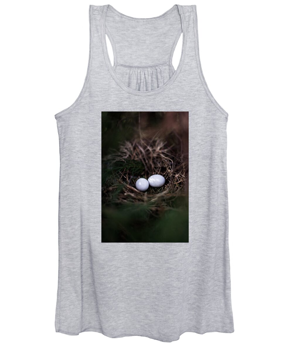 Egg Women's Tank Top featuring the photograph New Birth by Parker Cunningham