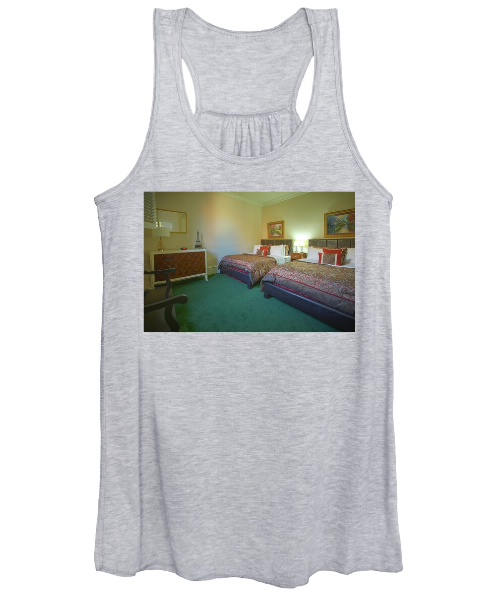 Time Share Women's Tank Top featuring the photograph NOLA Timeshare BR by Jeff Kurtz