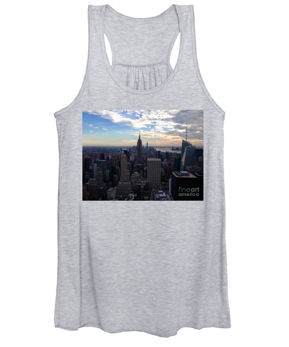Nyc Women's Tank Top featuring the photograph NYC by Dennis Richardson