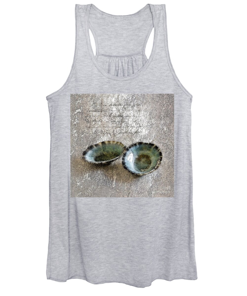 Seashells Women's Tank Top featuring the photograph Of the Sea 2 by Betty LaRue
