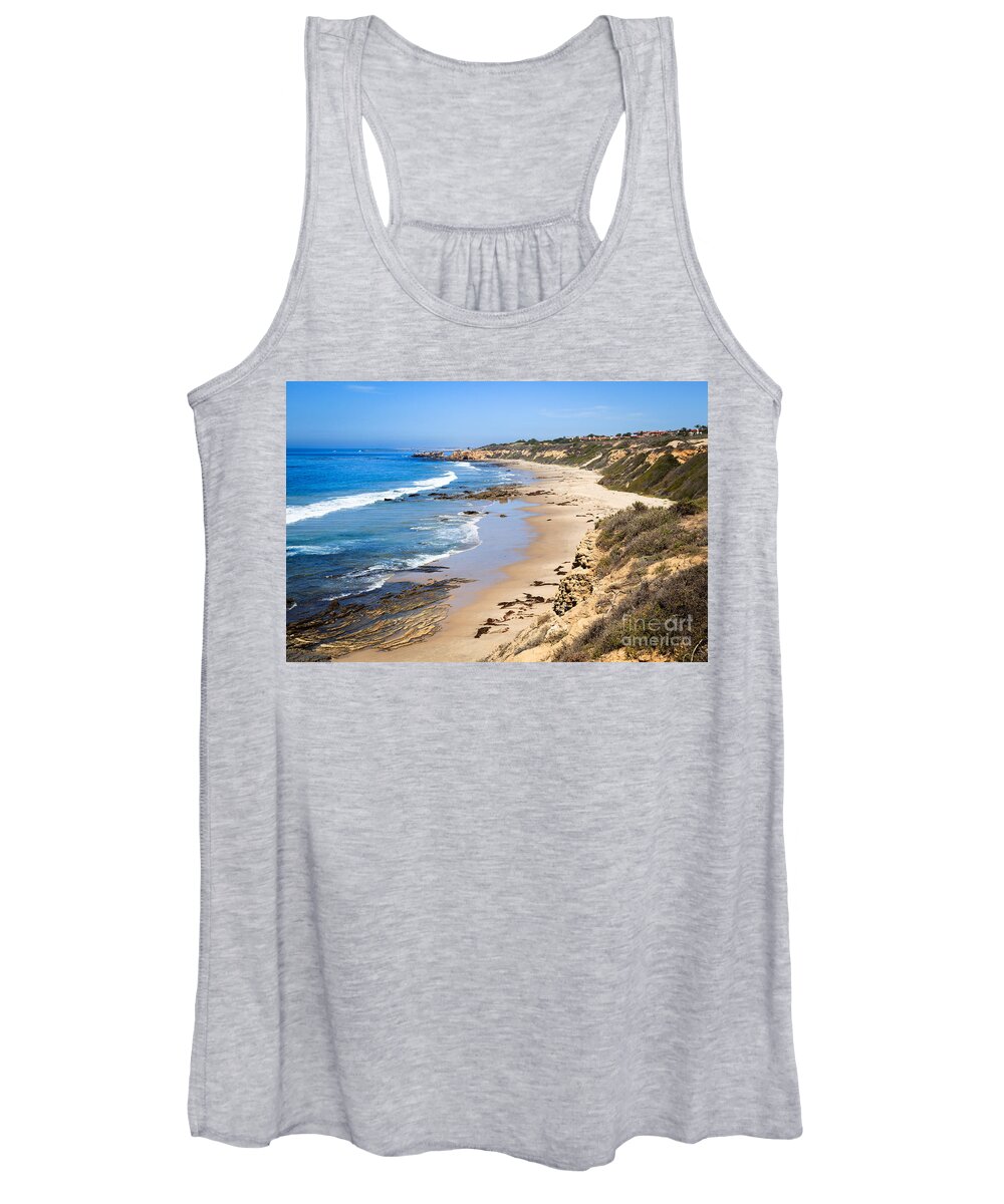 America Women's Tank Top featuring the photograph Orange County California by Paul Velgos