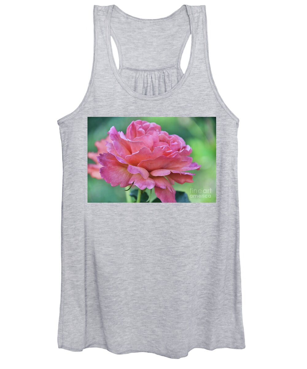 Light Women's Tank Top featuring the photograph Pale Blush by Diana Mary Sharpton