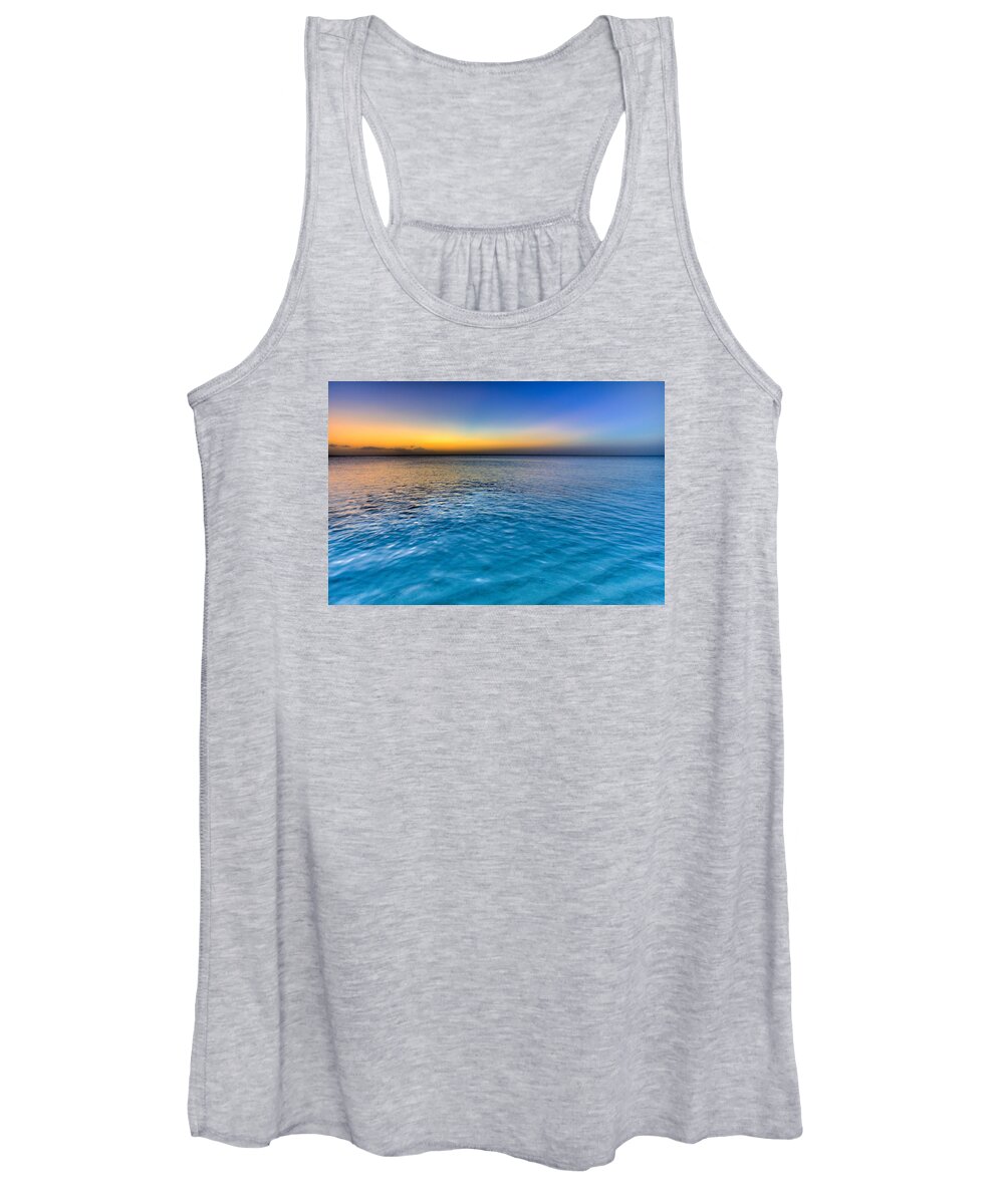 Pastel Ocean Women's Tank Top featuring the photograph Pastel Ocean by Chad Dutson