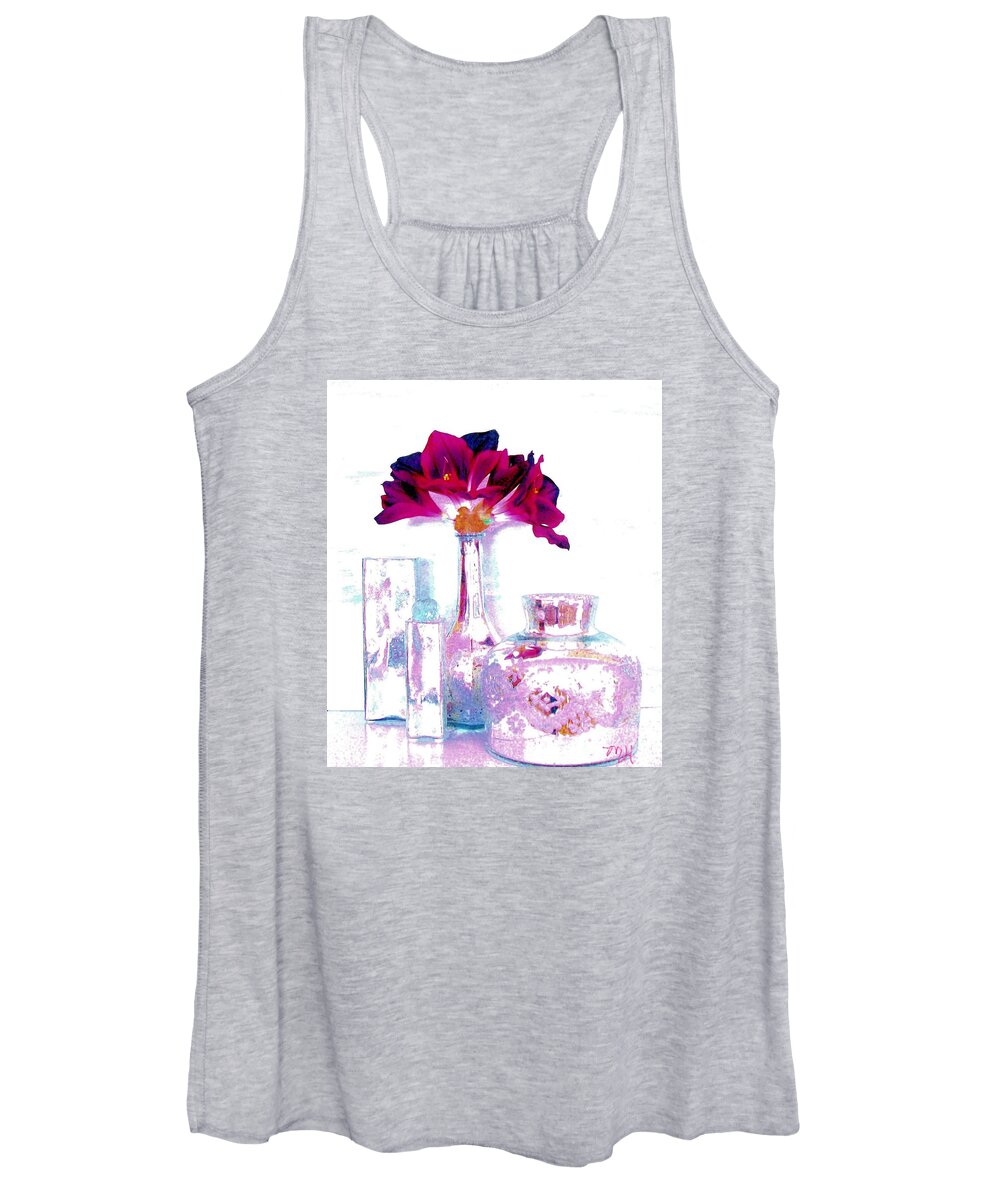 Photo Women's Tank Top featuring the photograph Pastels and Beauty by Marsha Heiken