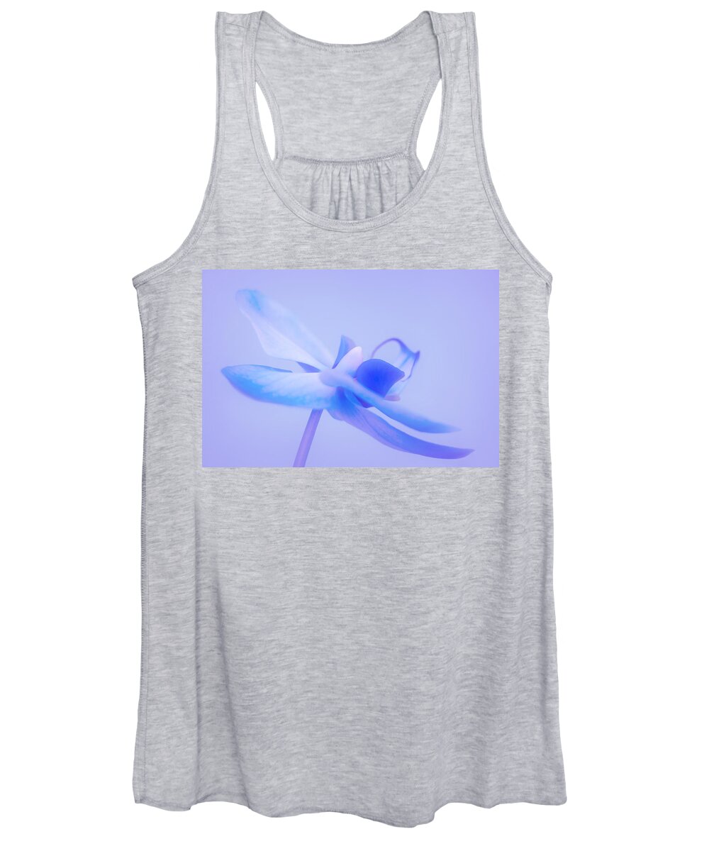 Orchidaceae Women's Tank Top featuring the photograph Pirouette by Iryna Goodall