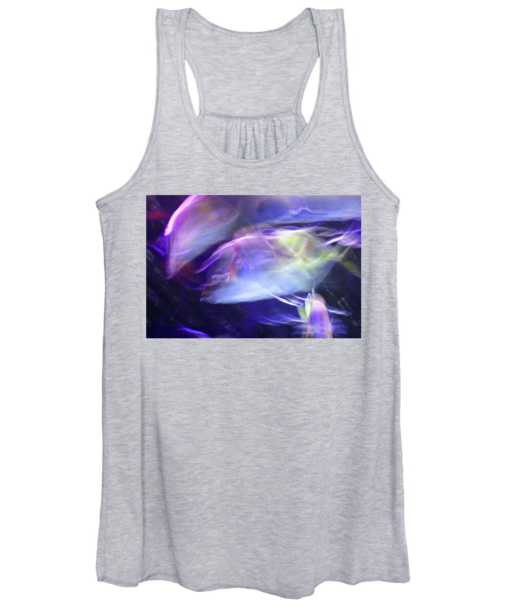 Abstract Women's Tank Top featuring the photograph Pisces by Steve Karol