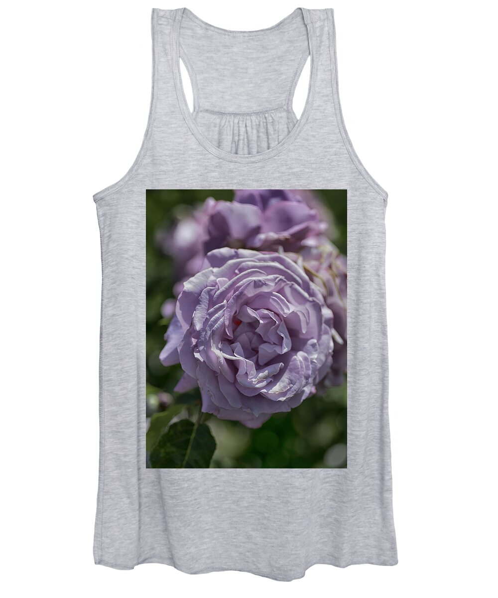 Rose Women's Tank Top featuring the photograph Purple Rose by Patricia Dennis