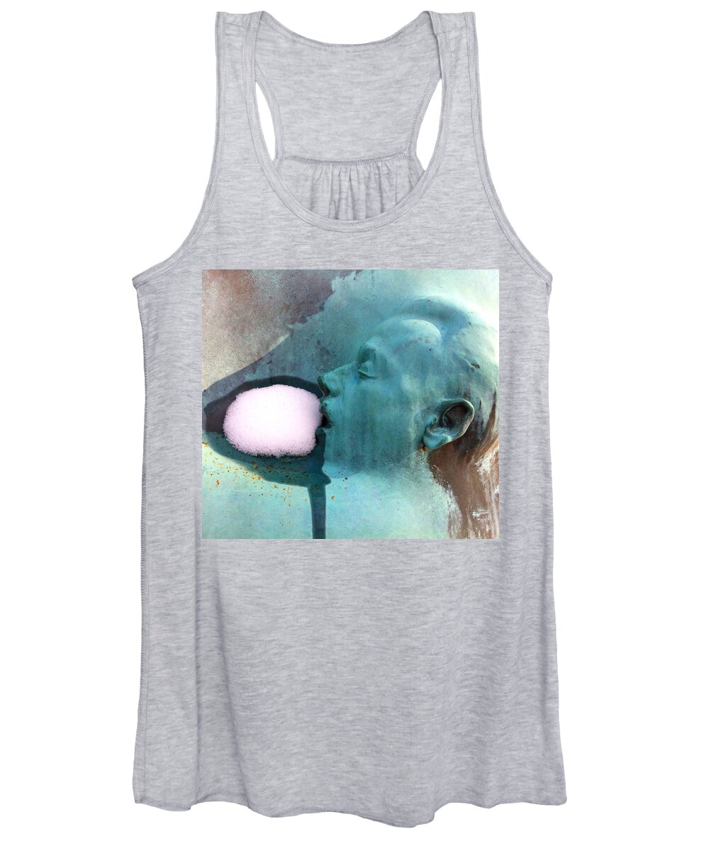Cemetary Women's Tank Top featuring the photograph Recchia in Winter by Matt Cegelis
