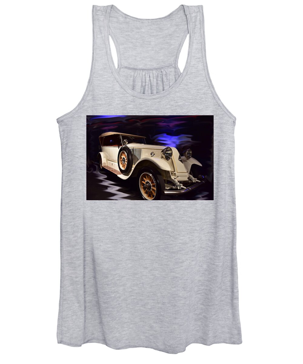 Home Women's Tank Top featuring the photograph Renault 40CV by Richard Gehlbach