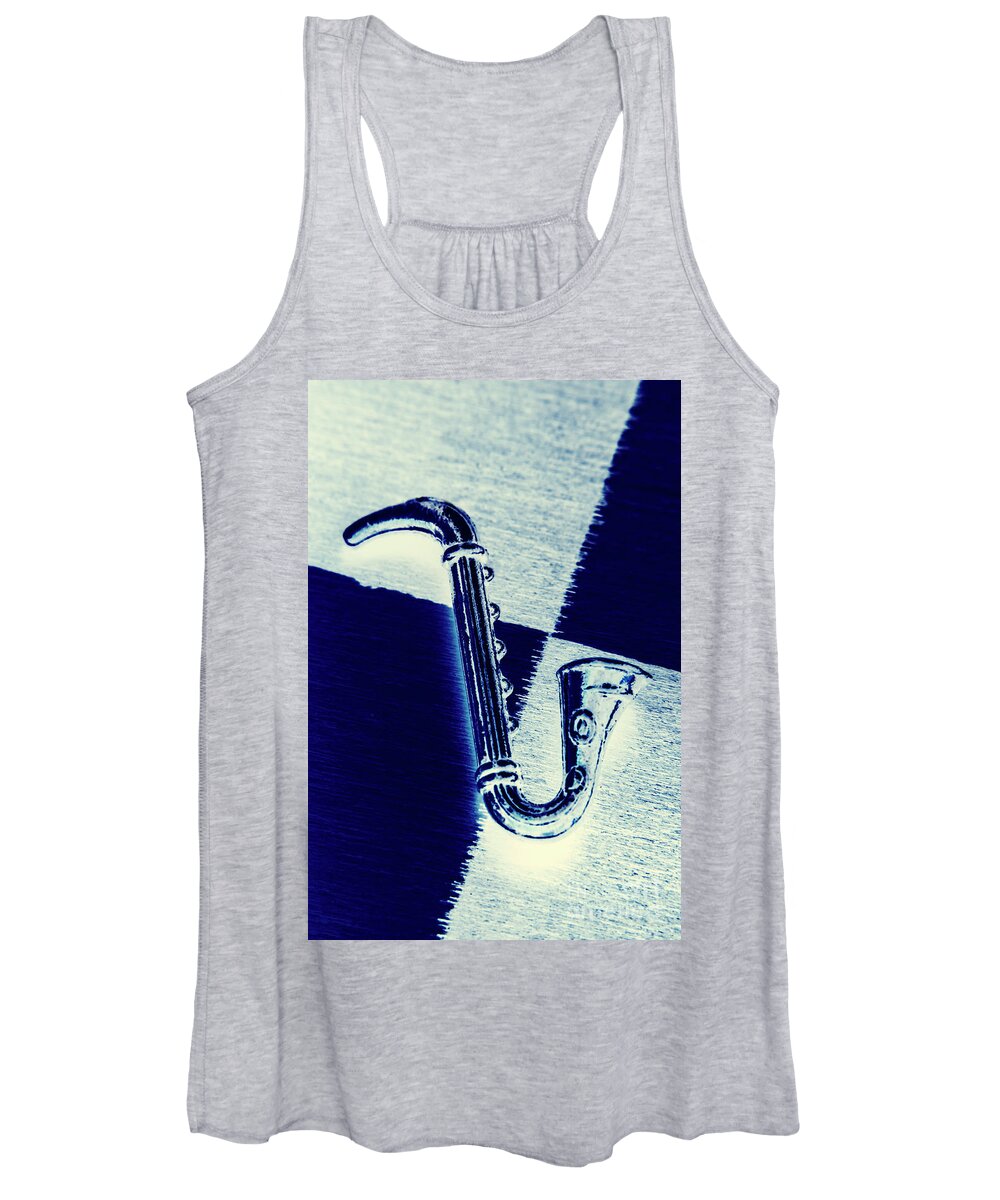 Blues Women's Tank Top featuring the photograph Retro blues by Jorgo Photography