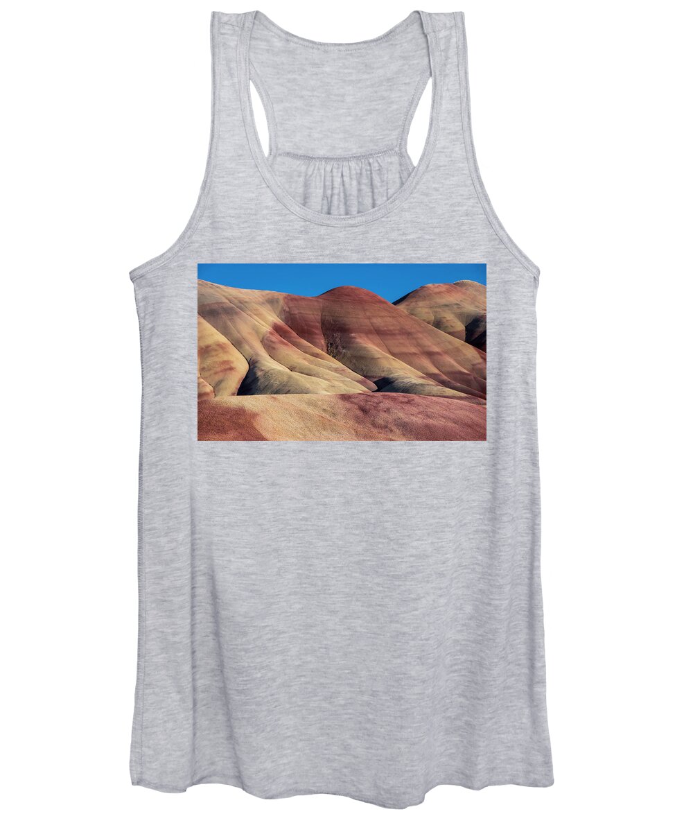 High Desert Women's Tank Top featuring the photograph Ribbons of Color by Steven Clark