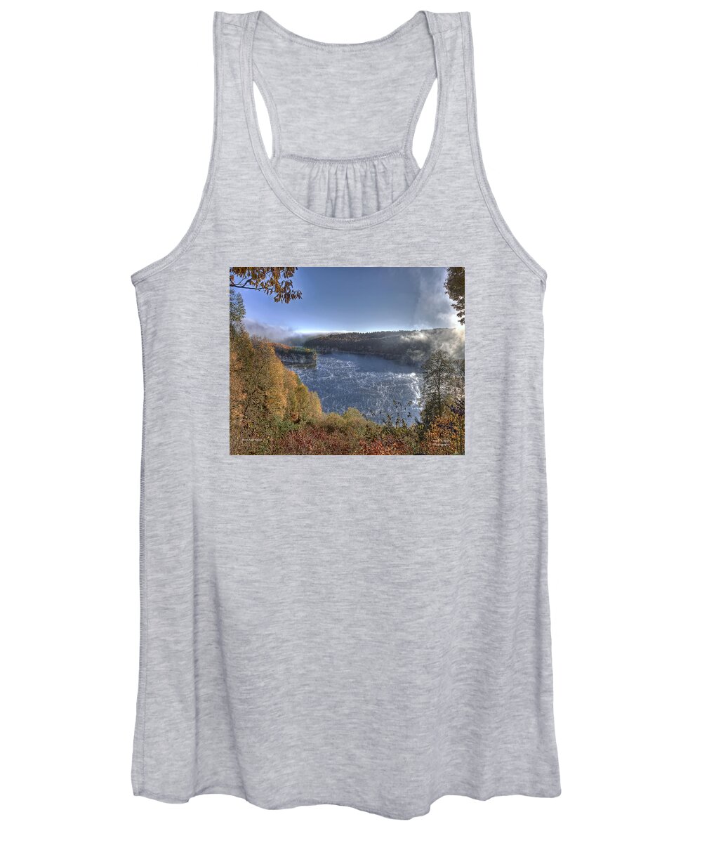 Mark T. Allen Women's Tank Top featuring the photograph Rise and Shine by Mark Allen