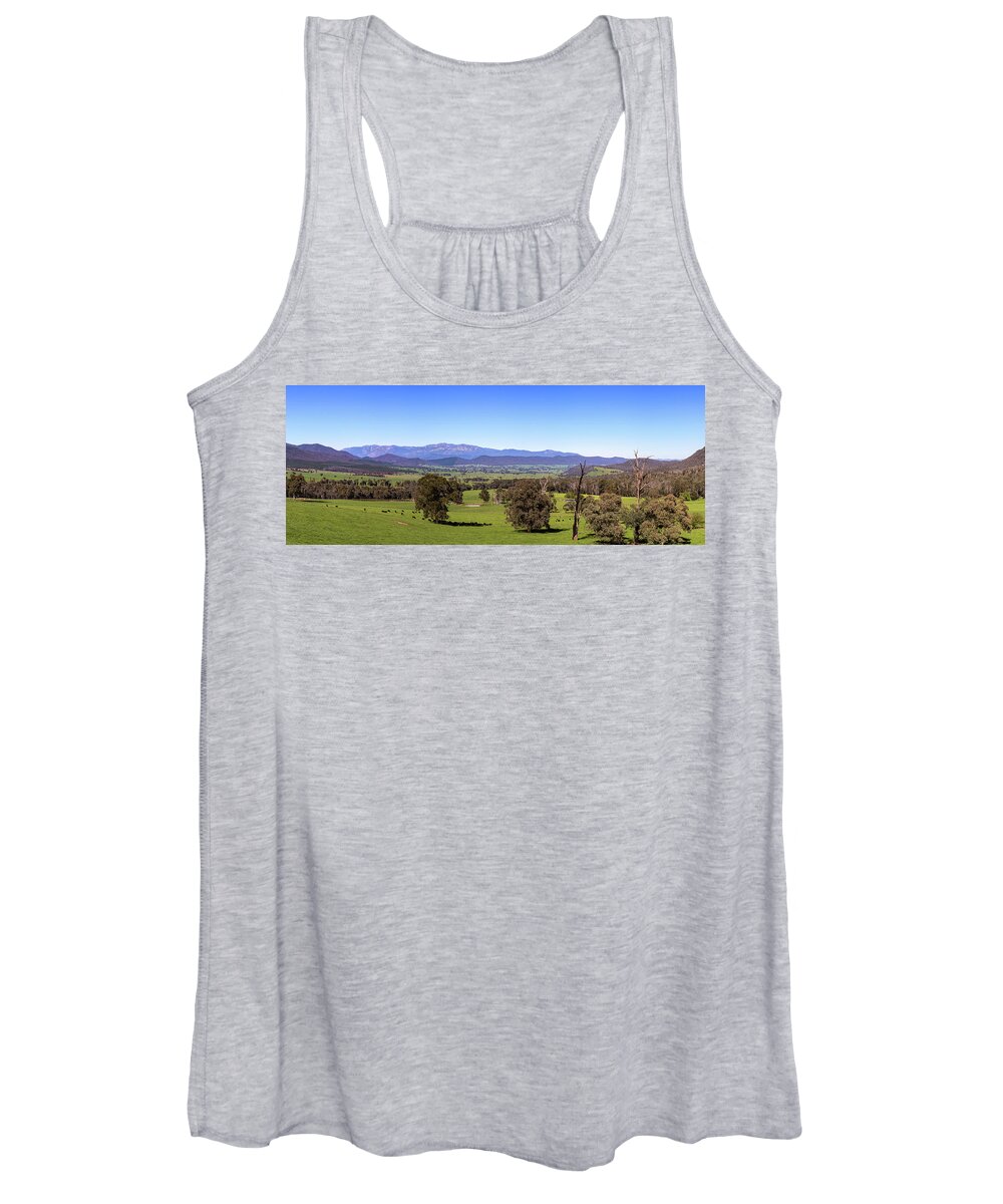 Landscape Women's Tank Top featuring the photograph Rosewhite Spring by Mark Lucey