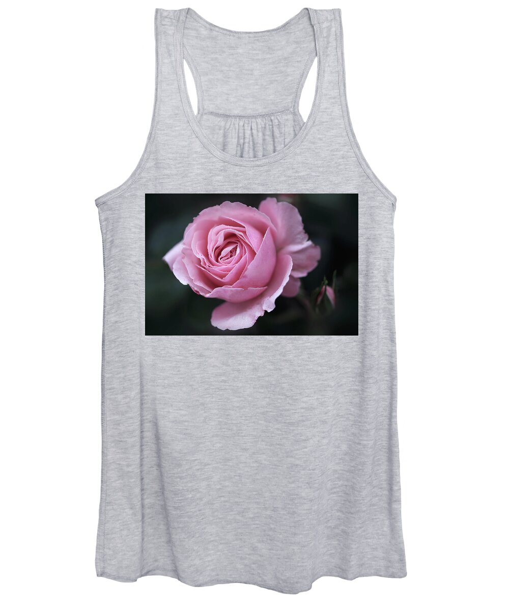 Rose Women's Tank Top featuring the photograph Rosey Dreams by Vanessa Thomas