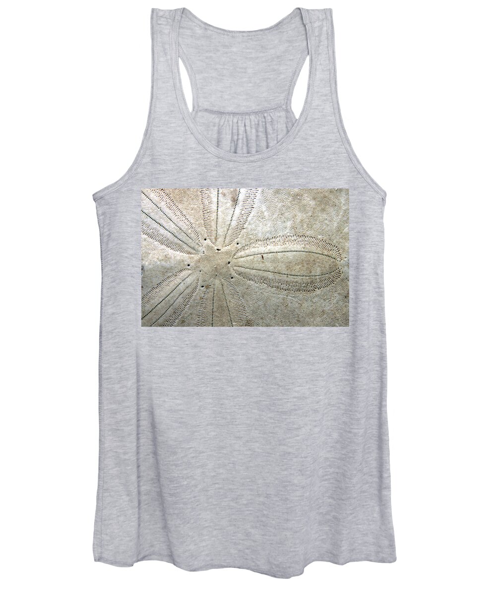 Ocean Women's Tank Top featuring the photograph Sand Dollar by Ira Marcus