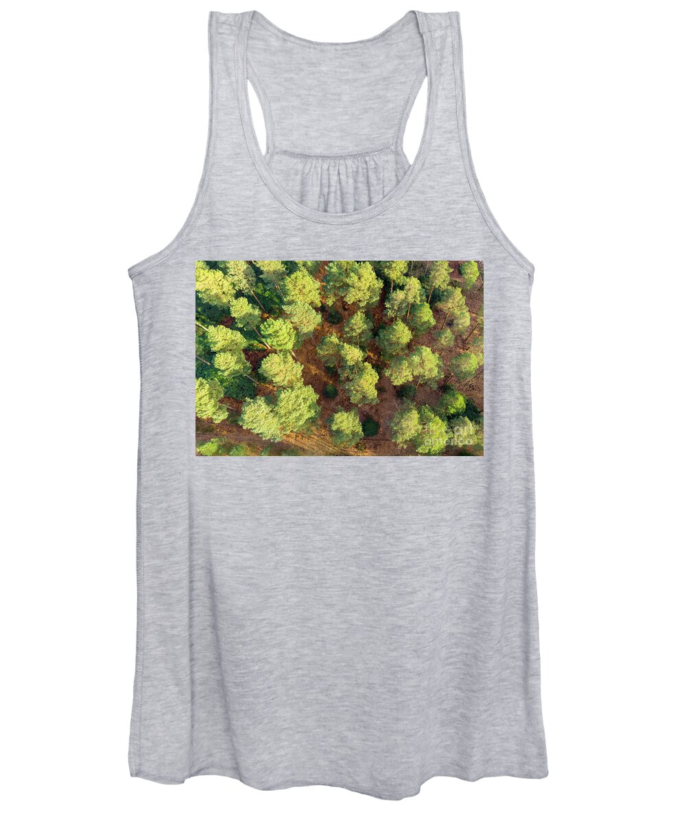 Scots Pines Women's Tank Top featuring the photograph Scots Pines by Andy Myatt
