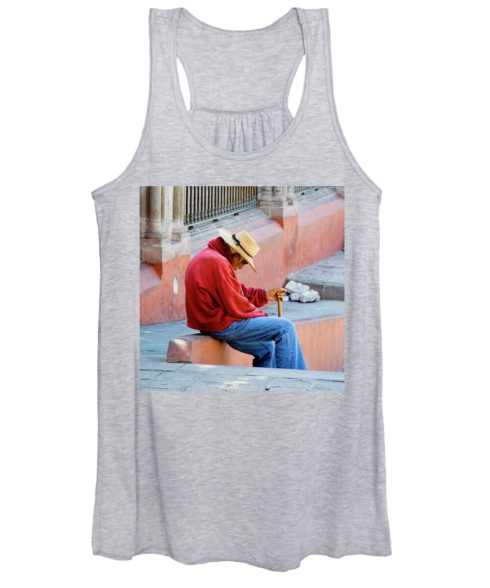 Mexico Women's Tank Top featuring the photograph Siesta Time by Marla Craven