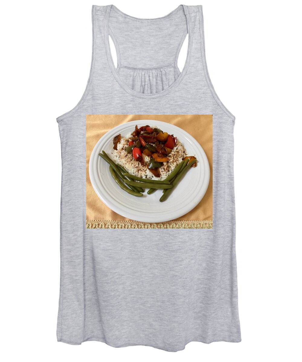 Healthful Food Women's Tank Top featuring the photograph Simple and Healthful by Carlos Avila