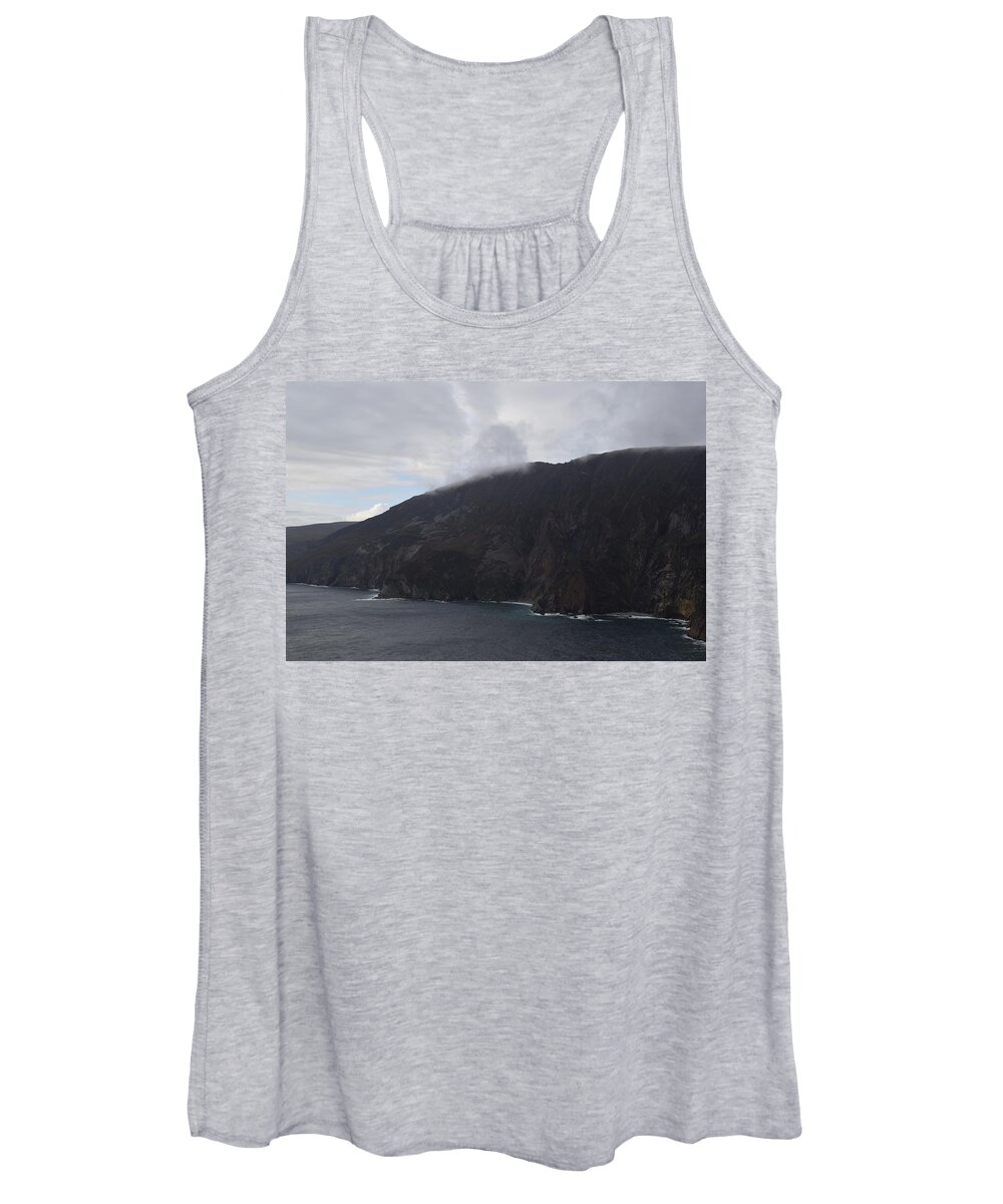 Ireland Women's Tank Top featuring the photograph Slieve League by Curtis Krusie