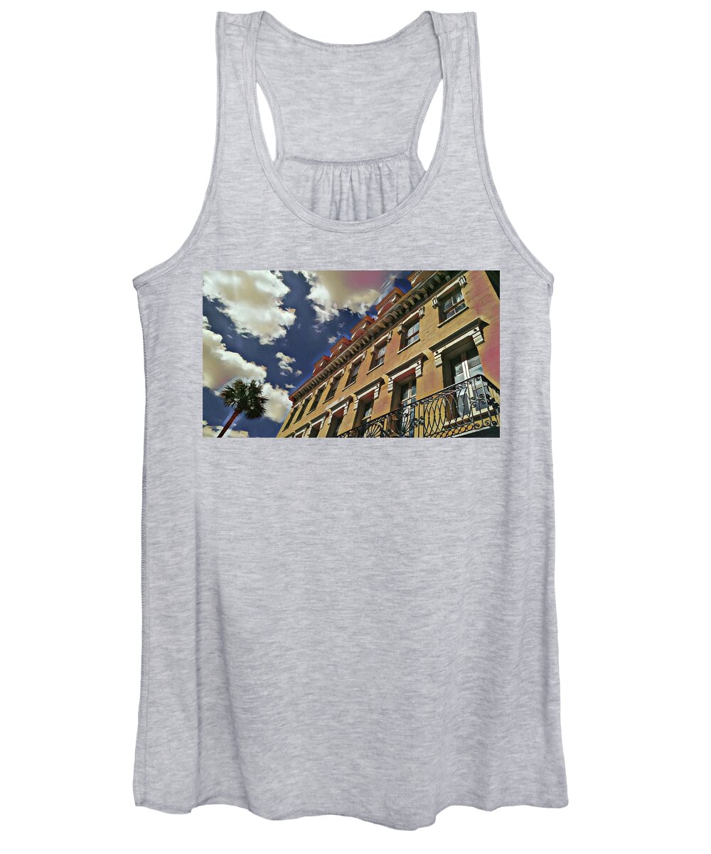 History Women's Tank Top featuring the photograph Southern Stature by Sherry Kuhlkin