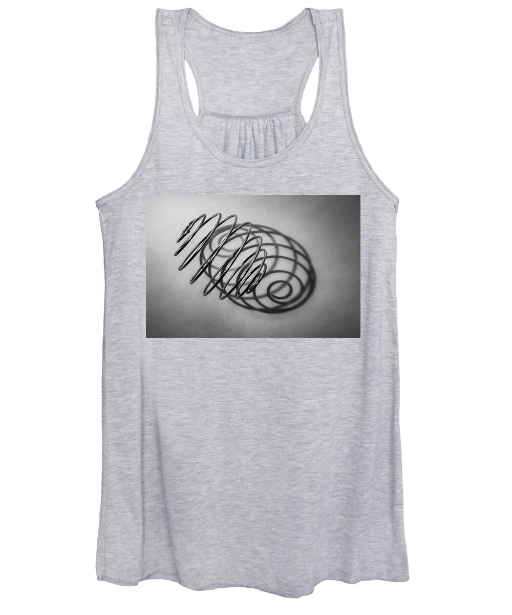 Scott Norris Photography Women's Tank Top featuring the photograph Spiral Shape and Form by Scott Norris