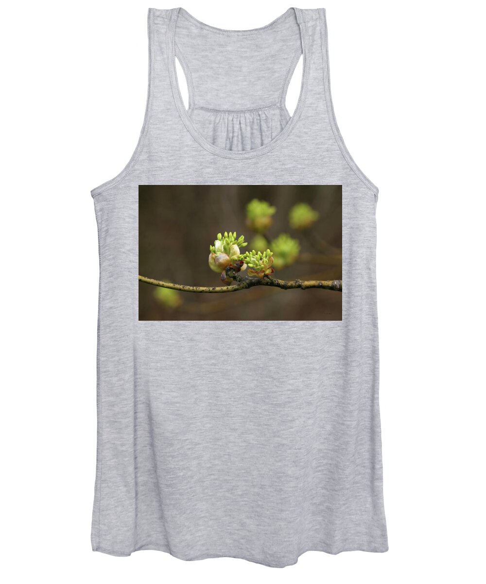 Spring Buds Women's Tank Top featuring the photograph Spring Buds 9365 H_2 by Steven Ward