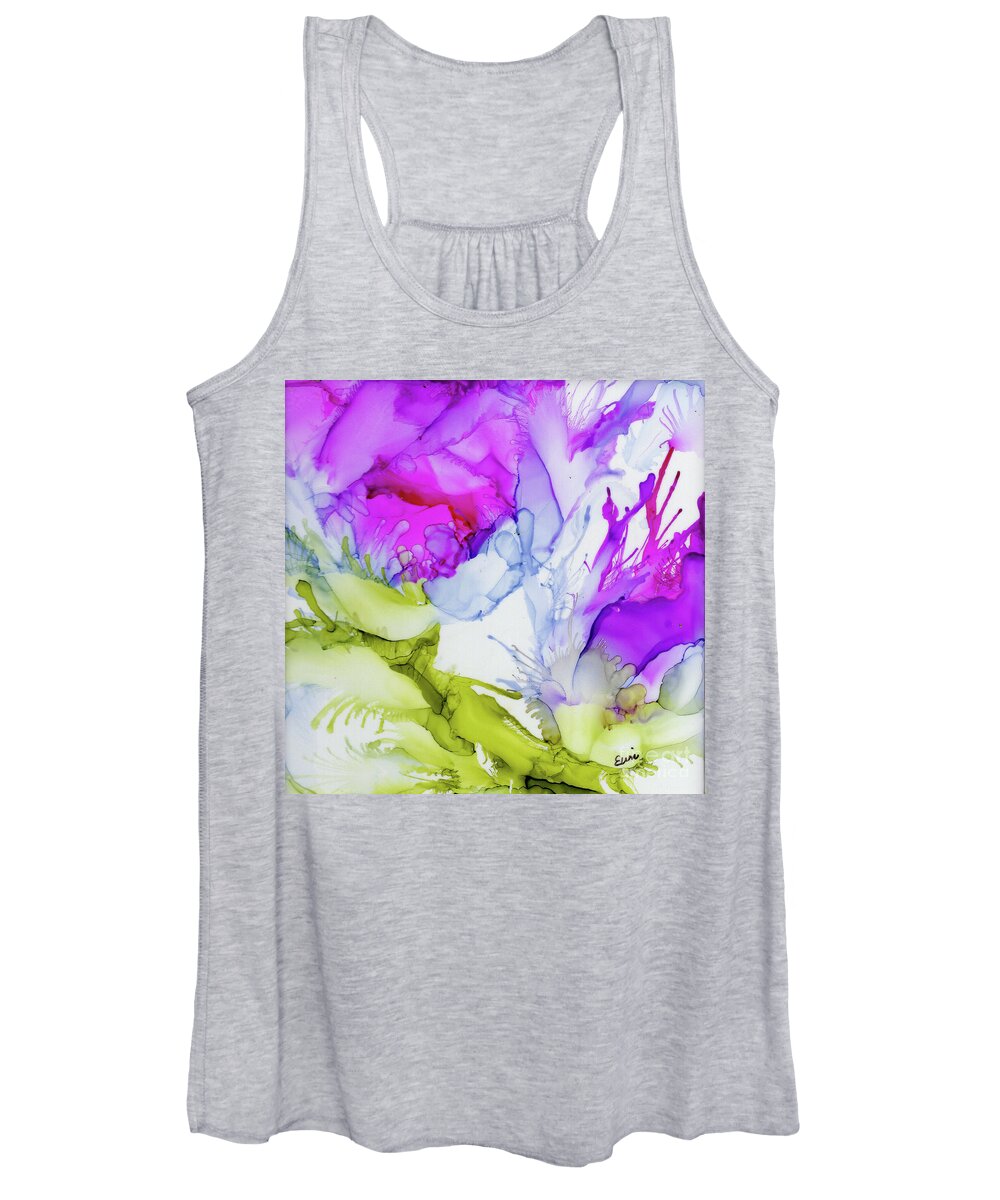 Spring Women's Tank Top featuring the painting Spring by Eunice Warfel