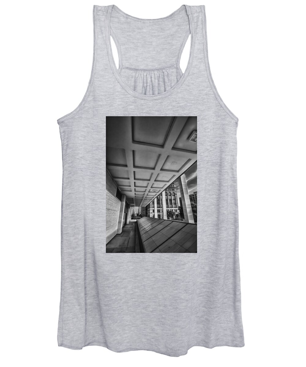 Architecture Women's Tank Top featuring the photograph Squares of Architecture  by Sven Brogren