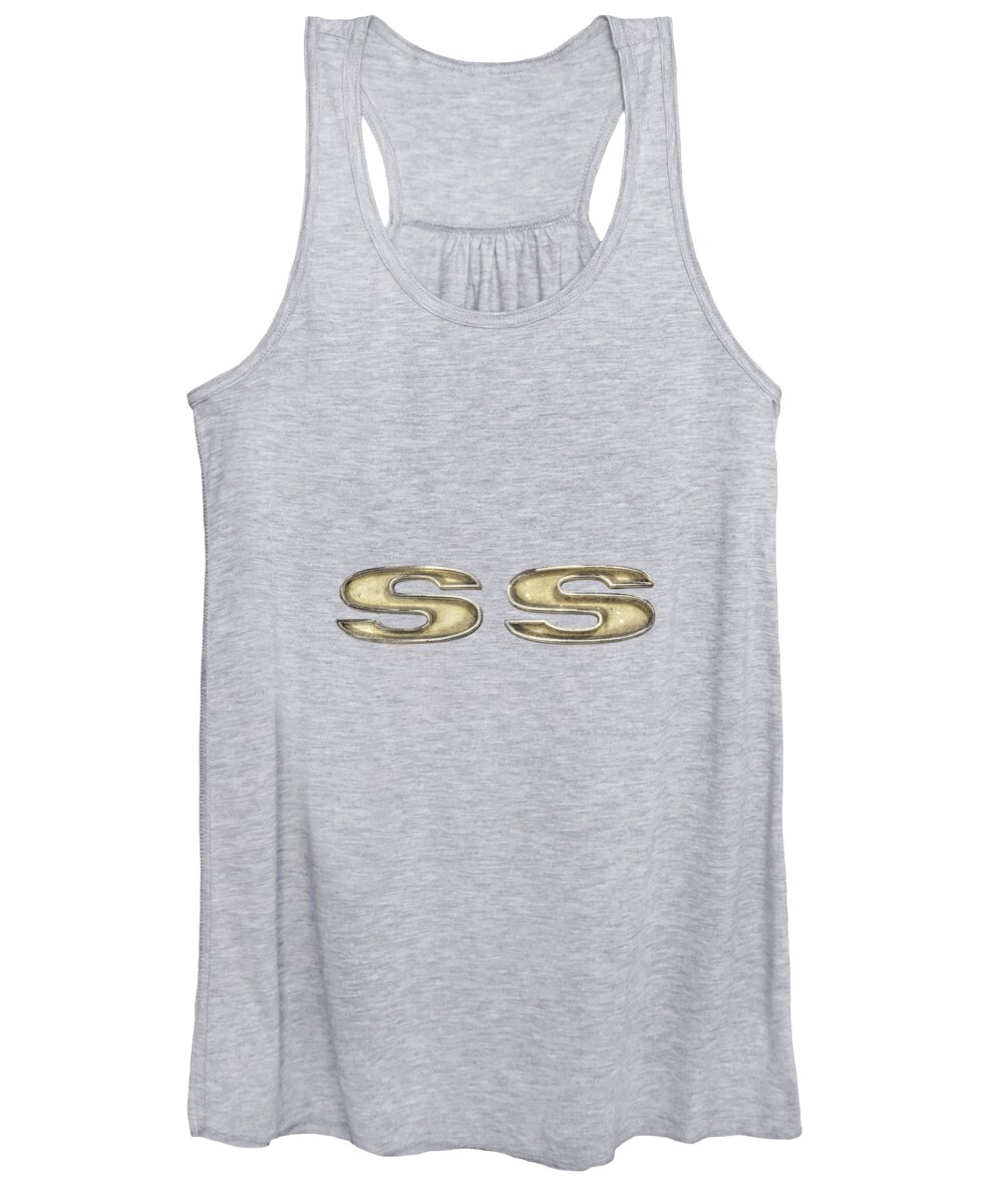 Antique Toy Women's Tank Top featuring the photograph Super Sport Emblem by YoPedro
