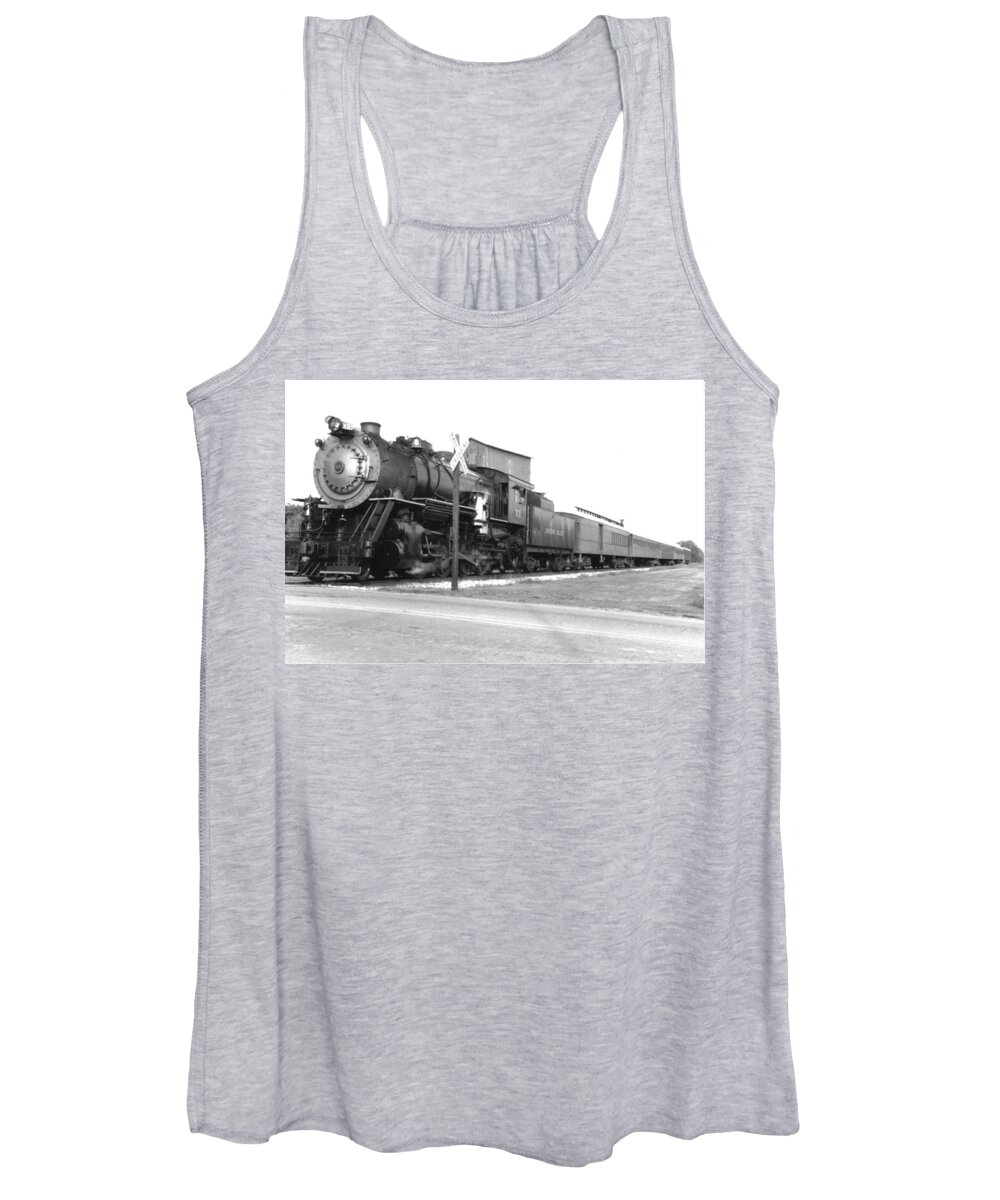 Steam Women's Tank Top featuring the photograph Steam in Motion by David Bader
