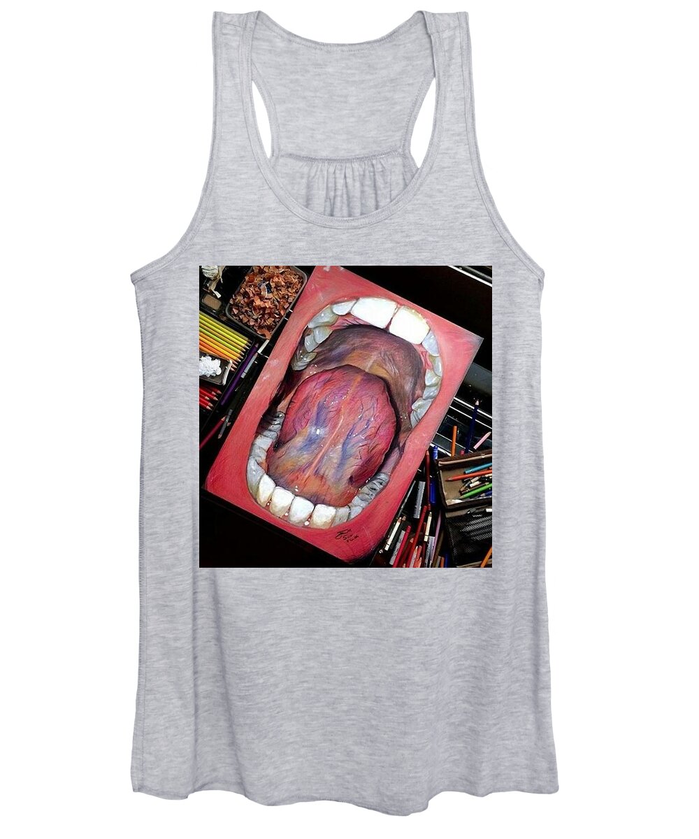  Women's Tank Top featuring the photograph Strange by Jay Verma