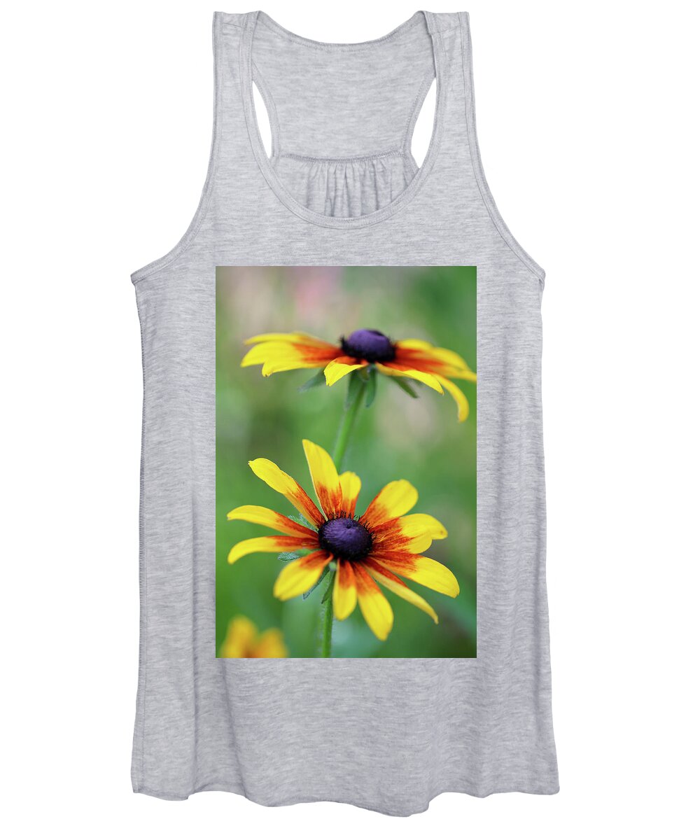 Flowers Women's Tank Top featuring the photograph Summer blooms by Vanessa Thomas