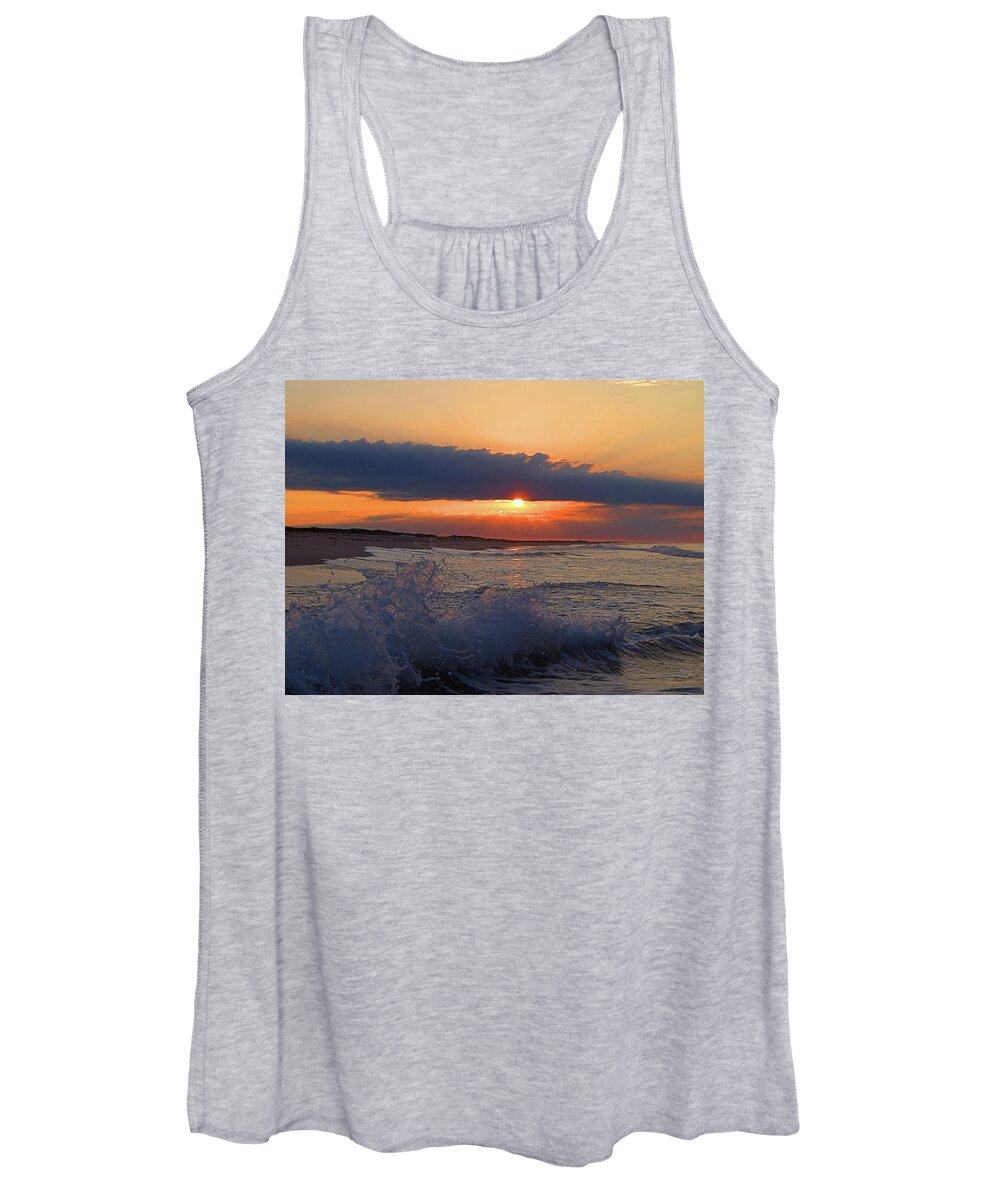 Seas Women's Tank Top featuring the photograph Summer Dawn I I by Newwwman
