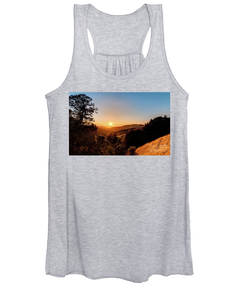 Beauty In Nature Women's Tank Top featuring the photograph Summers End by Dean Birinyi