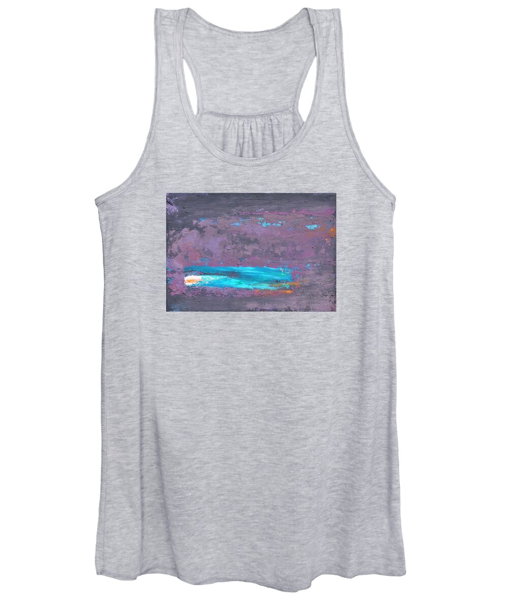 Coral Reef Women's Tank Top featuring the painting Sunreef by Eduard Meinema