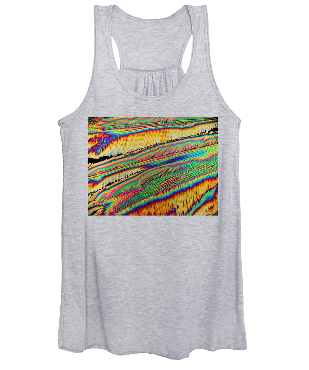 Crystals Women's Tank Top featuring the photograph Sweet Vibrations by Hodges Jeffery