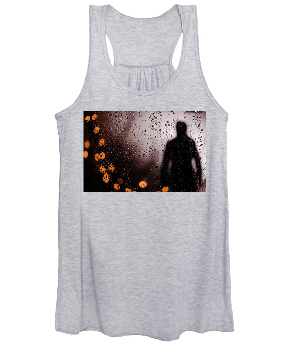 Human Form Women's Tank Top featuring the photograph Take Your Light With You by David Sutton