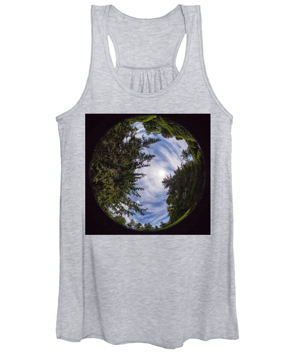 Fisheye Women's Tank Top featuring the photograph The Berkshires 944 by Michael Fryd