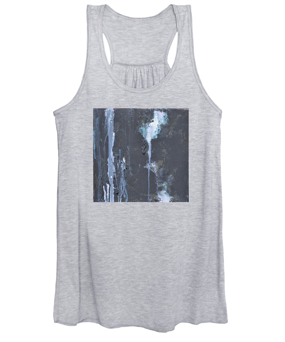 Acrylics Women's Tank Top featuring the painting Tears of a cloud by Eduard Meinema
