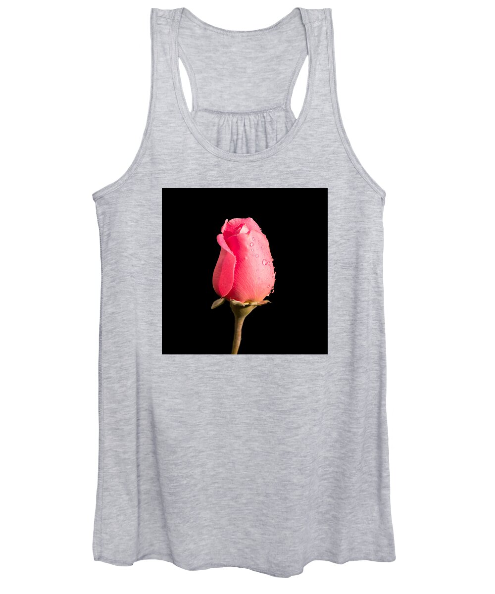 Flower Women's Tank Top featuring the photograph The Beauty of a Rose by Ed Clark