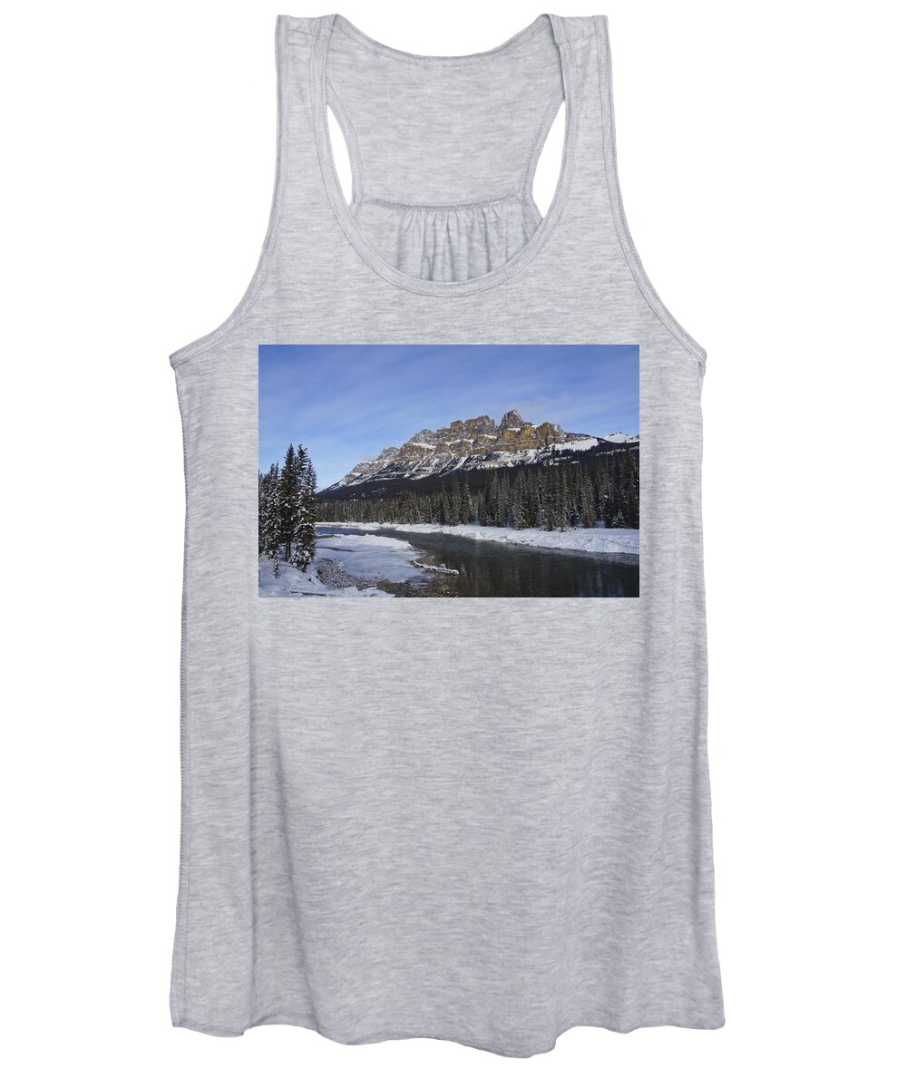 Mountain Women's Tank Top featuring the photograph The Castle by Brian Kamprath