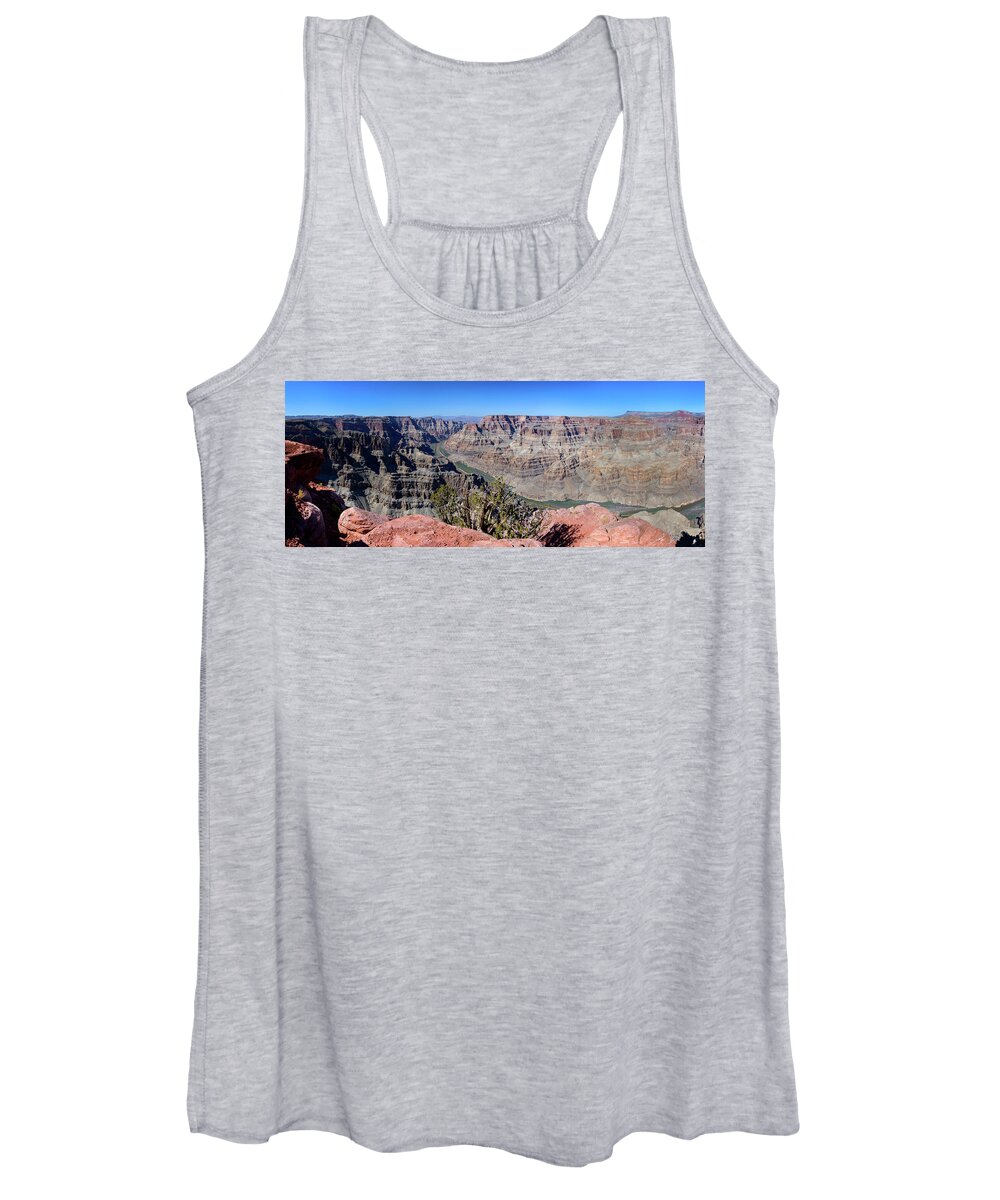 Grand Canyon Women's Tank Top featuring the photograph The Grand Canyon Panorama by Andy Myatt